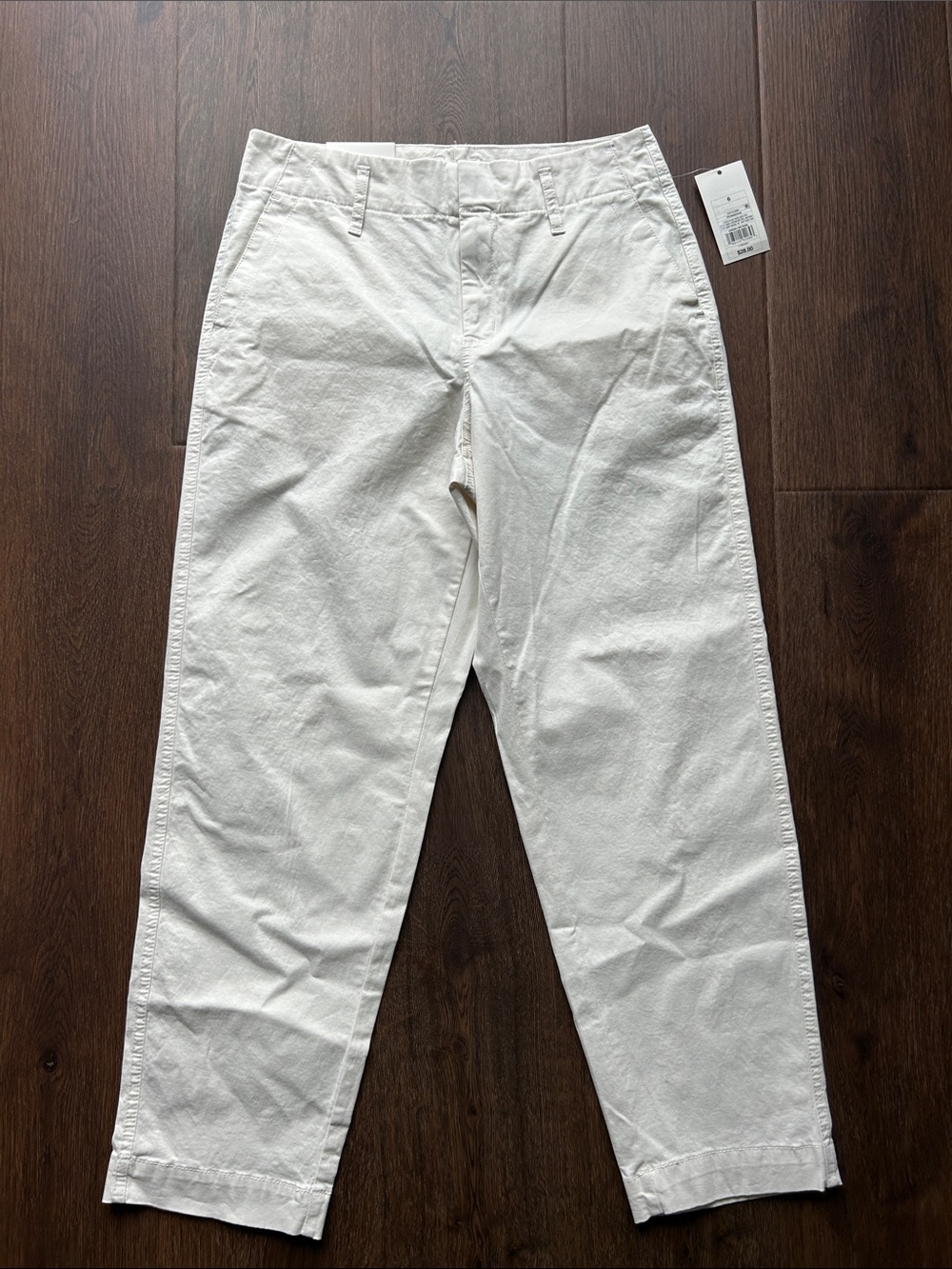 NWT a new day High Rise Straight Cream Pants Size 6 | Cream Pants | Business